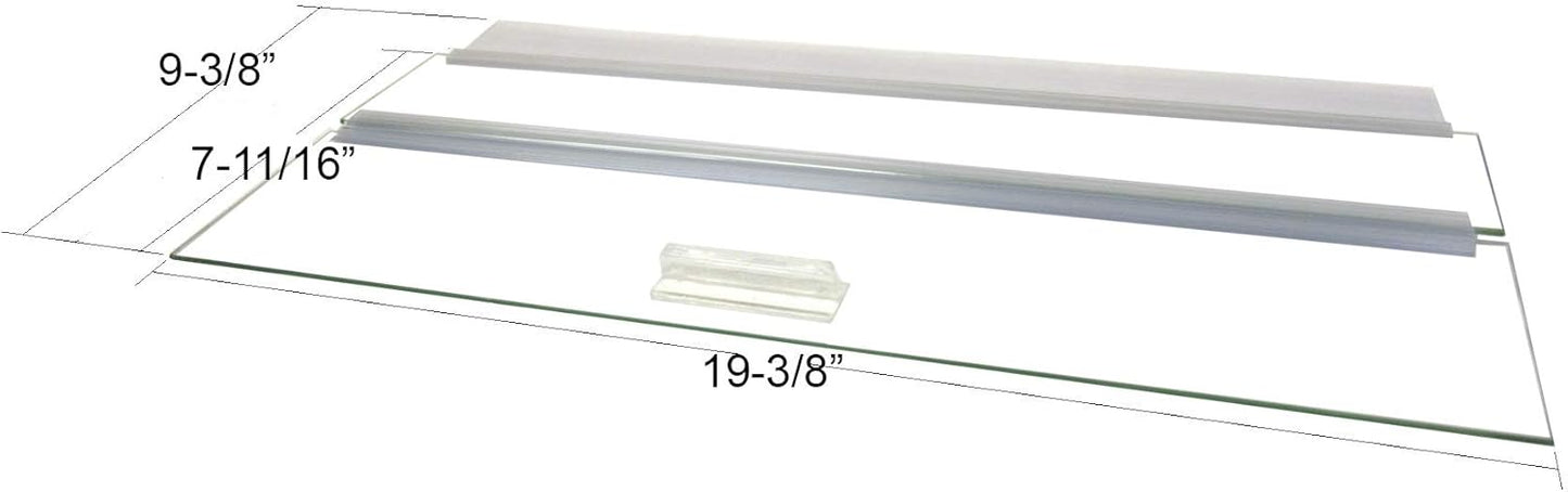 Aquarium Glass Canopy for 10 to 200 Gallon Aquariums