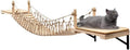 A.FATI Wall-Mounted Cat Roped Bridge Long - Space-Saving Cat Shelves