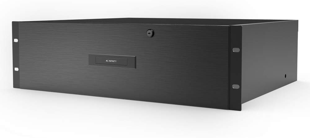 AC Infinity Rack Mount Drawer 3U for Secure Storage Solutions