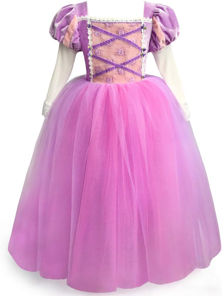Princess Belle Dress Up Costume for Toddler Girls - Yellow Fairy