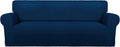 PureFit Super Stretch Sofa Slipcover - Soft Navy Protector