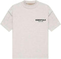 Essentials Fear of God Kids T-Shirt Light Oatmeal - Soft, Relaxed Fit