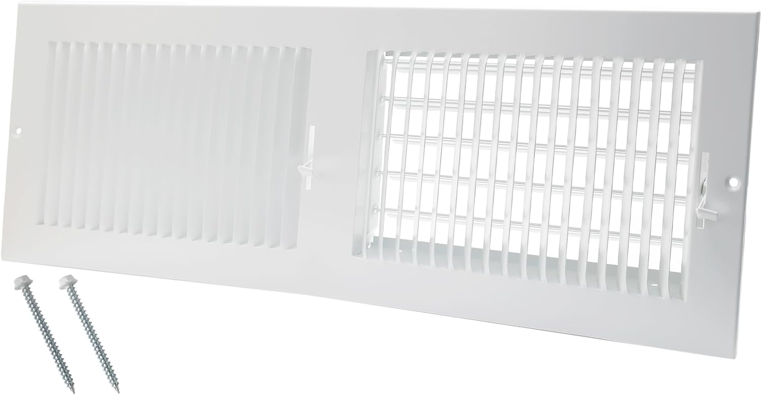 20 x 6 Inch Air Vent Covers for Wall or Ceiling - High Airflow
