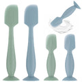 Baby Diaper Cream Spatula 4 Pack - Silicone Applicators for Clean