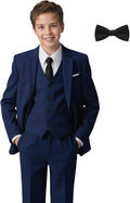 Elegant Boys' Formal Tuxedo Set for Events and Celebrations