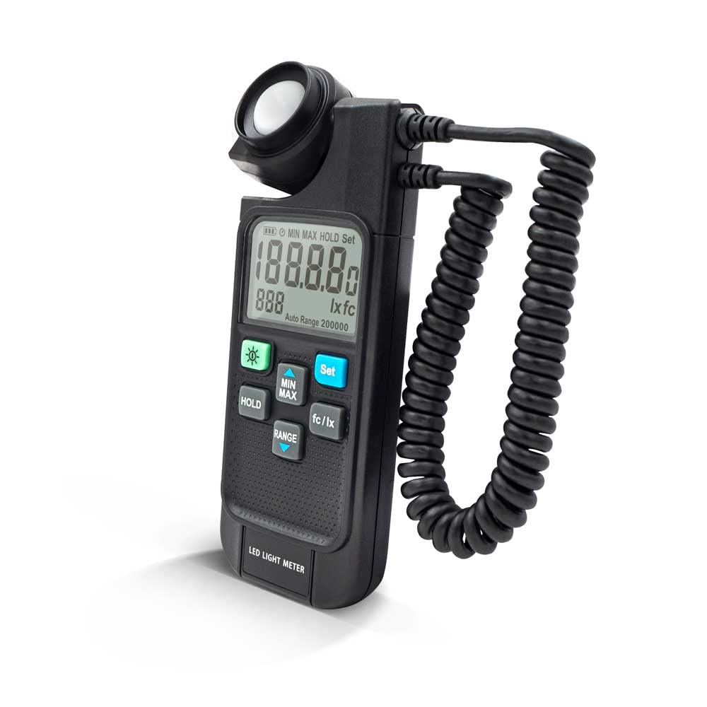 Light Meter for Accurate LED Light Measurement and Calibration