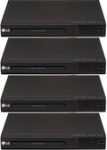 LG DP132H4PK Multi Format 1080p Upscaling DVD Player - 4 Pack