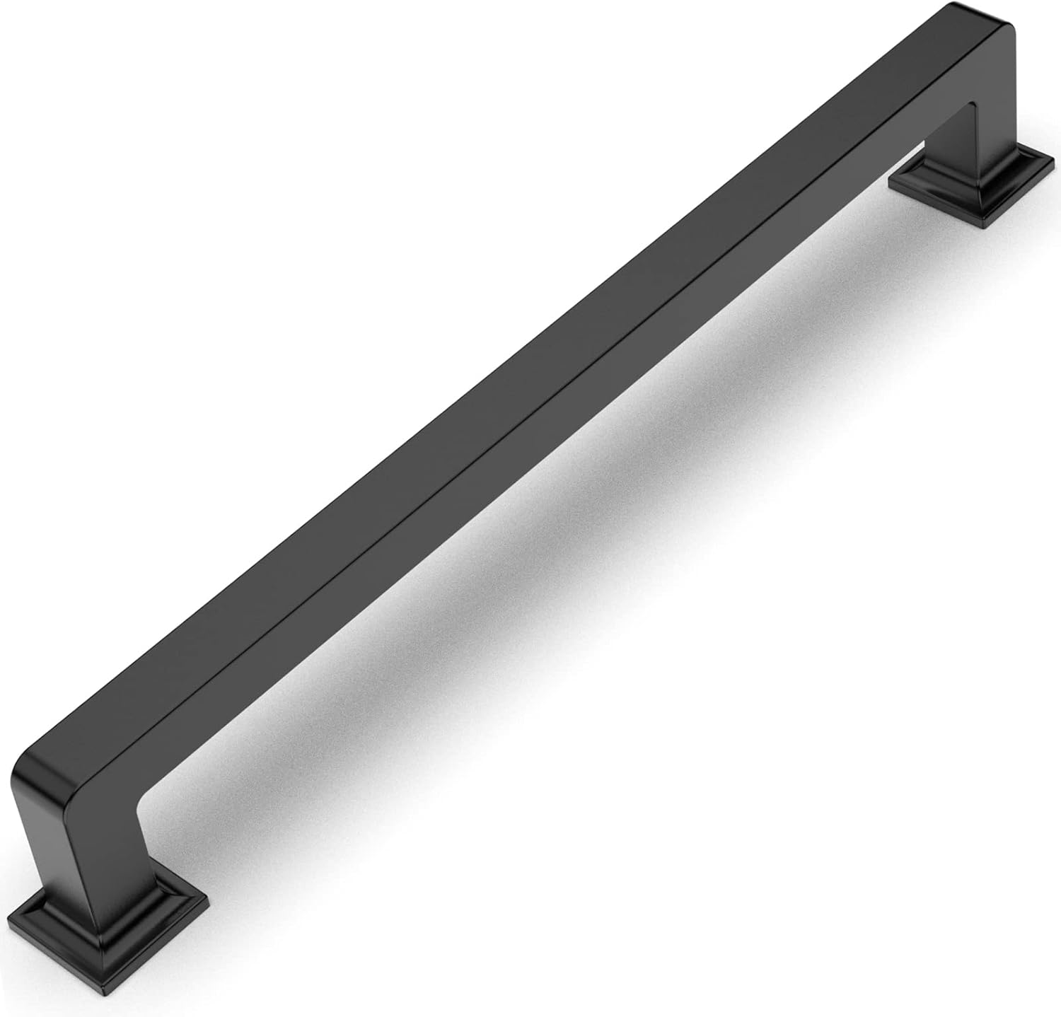 Amerdeco 7 Inch Matte Black Cabinet Pulls for Kitchen Handles
