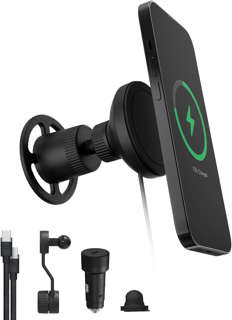 Fast 15W Magnetic Car Charger for iPhone - Universal Compatibility