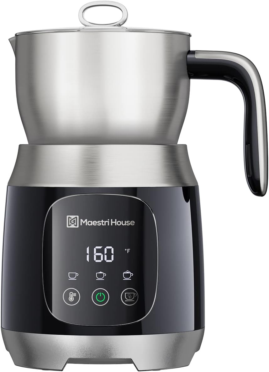Maestri House Smart Milk Frother - Variable Temp & Thickness