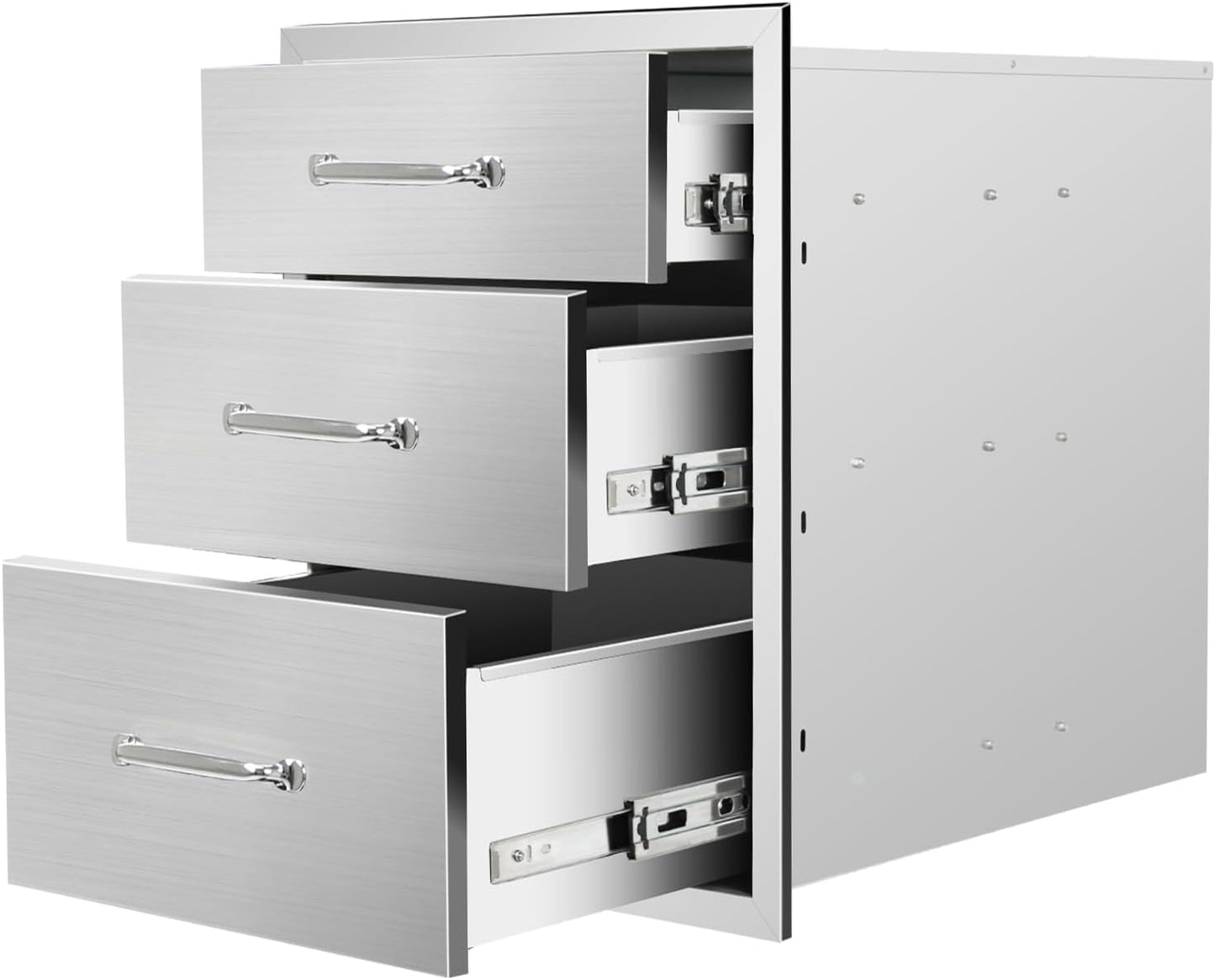 Outdoor Kitchen Drawers for BBQ: Durable Stainless Steel Storage