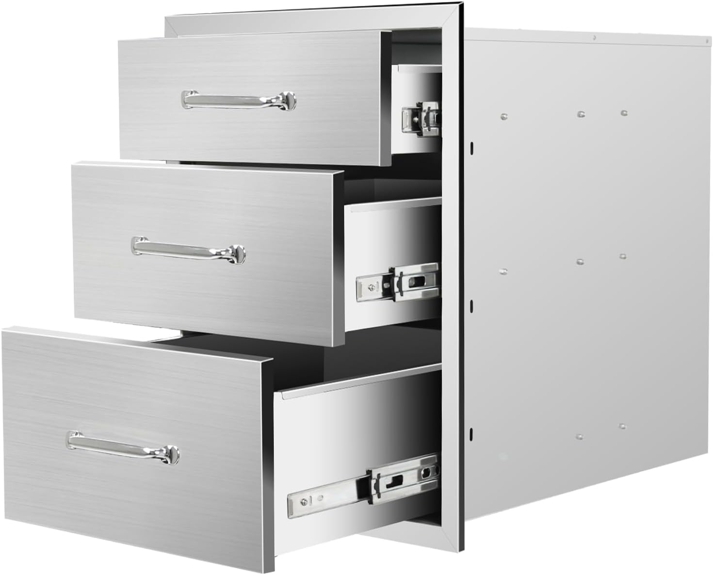 Outdoor Kitchen Drawers for BBQ: Durable Stainless Steel Storage