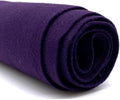 Acrylic Felt Fabric by the Yard - 72 in Wide, 1.6mm Thick Purple