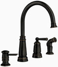 Moen Mediterranean Bronze One-Handle High Arc Kitchen Faucet - Stylish