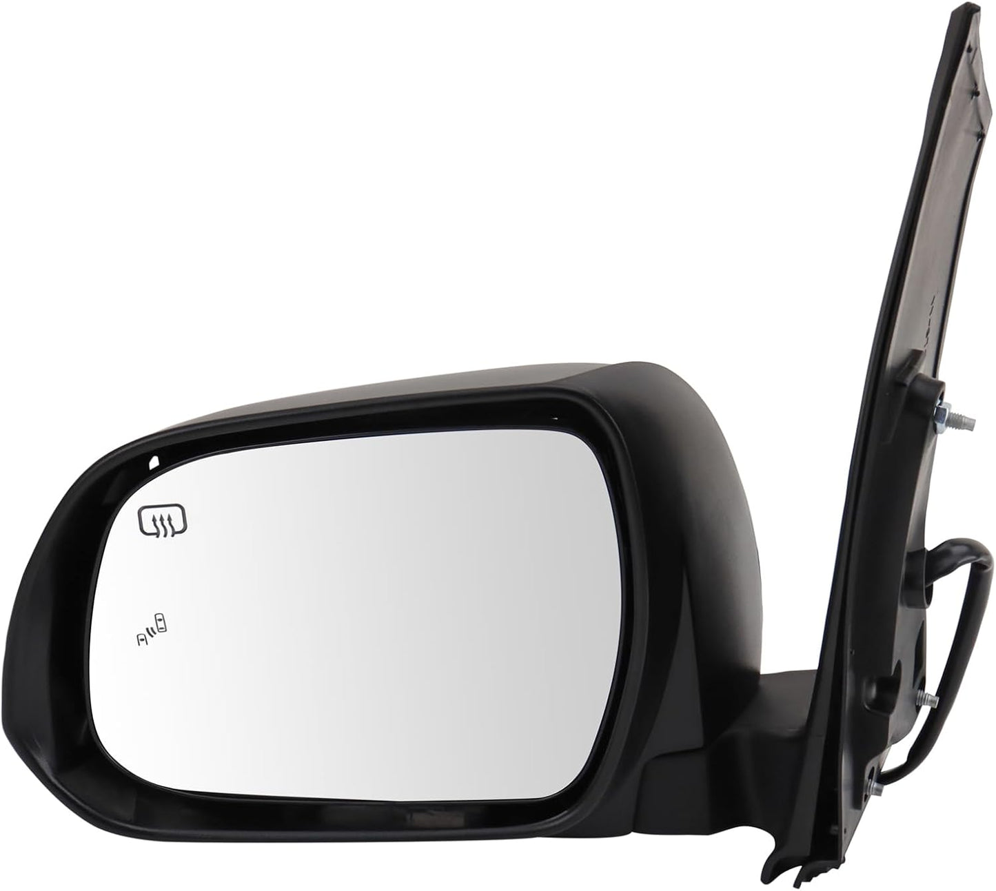 TRQ Left Mirror with Heat for 2013-2017 Toyota Sienna Drivers Side