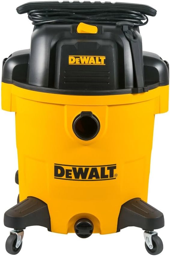 DEWALT 12 Gallon Poly Wet/Dry Vac with Powerful 5.5 HP Motor