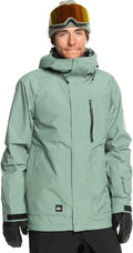 Quiksilver Mens Mission Gore-Tex Jacket Sea Spray - Durable Dry