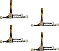 3/8in - 1/2in Easy Ratchet Chain Binder for Heavy Duty Use