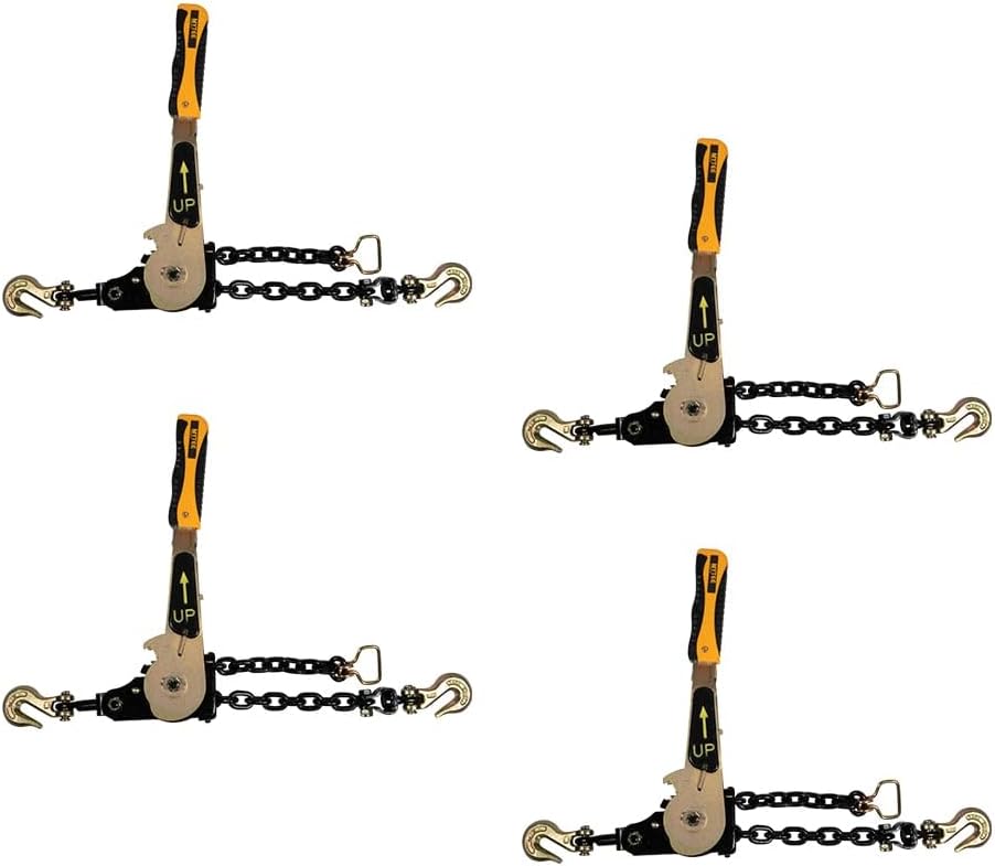 3/8in - 1/2in Easy Ratchet Chain Binder for Heavy Duty Use
