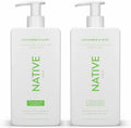 Native Strengthening Shampoo and Conditioner Set - Cucumber & Mint