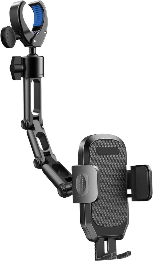 Adjustable Aluminum Car Phone Holder - Hands-Free Driving
