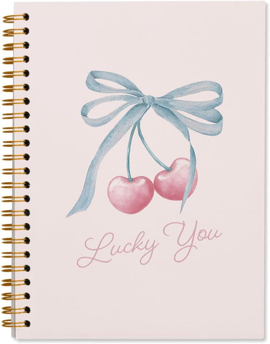 Bible Study Coquette Spiral Notebook - Cute & Compact 5.5x8.3