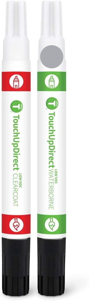TouchUpDirect C7S Wolf Gray Touch Up Paint Combo Essential Kit