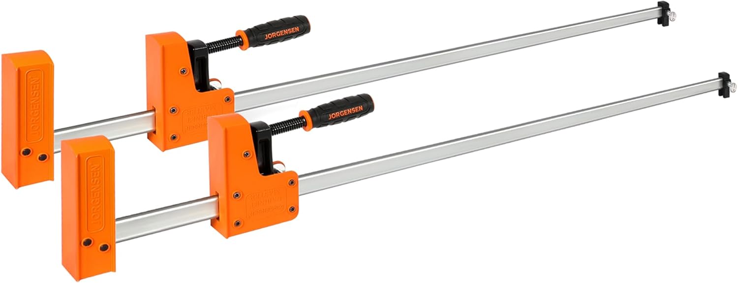 JORGENSEN 48-inch Bar Clamps for Woodworking Projects
