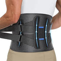 Fit Geno Back Brace for Lower Back Pain - Breathable Lumbar Support