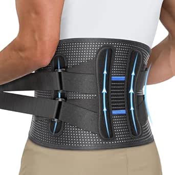 Fit Geno Back Brace for Lower Back Pain Relief and Support