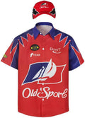 Adult Ricky Bobby Shirt Talladega Nights Costume - Full Race Look
