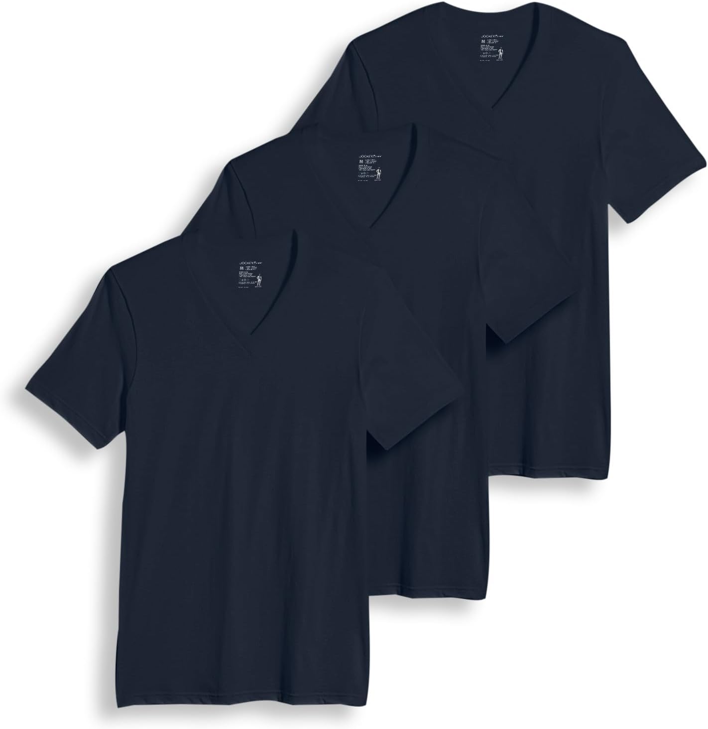 Jockey T-Shirts for Men - Comfortable V Neck Undershirts