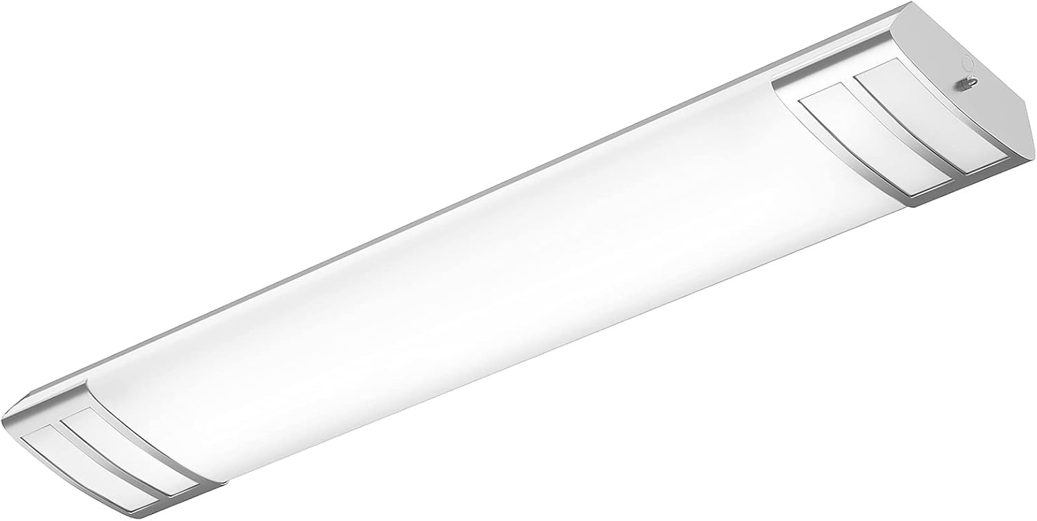Dimmable 4FT LED Flush Mount Kitchen Light Fixtures for Home
