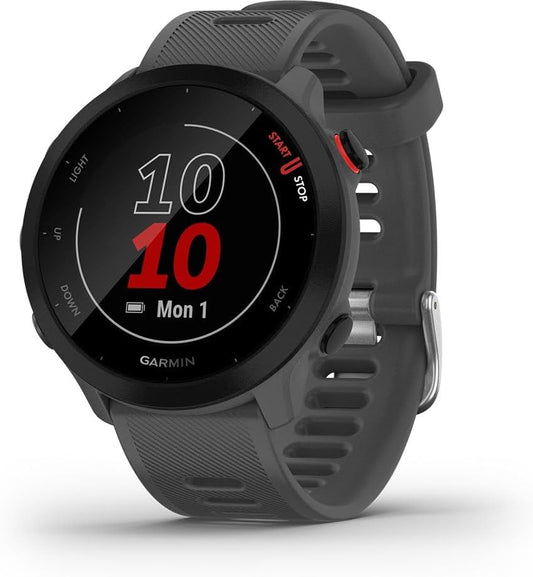 Garmin Forerunner 55: Stylish Monterra Grey!