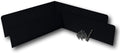 Eagle 1 Rain Gutter Valley Splash Guards - Straight or Bent Style