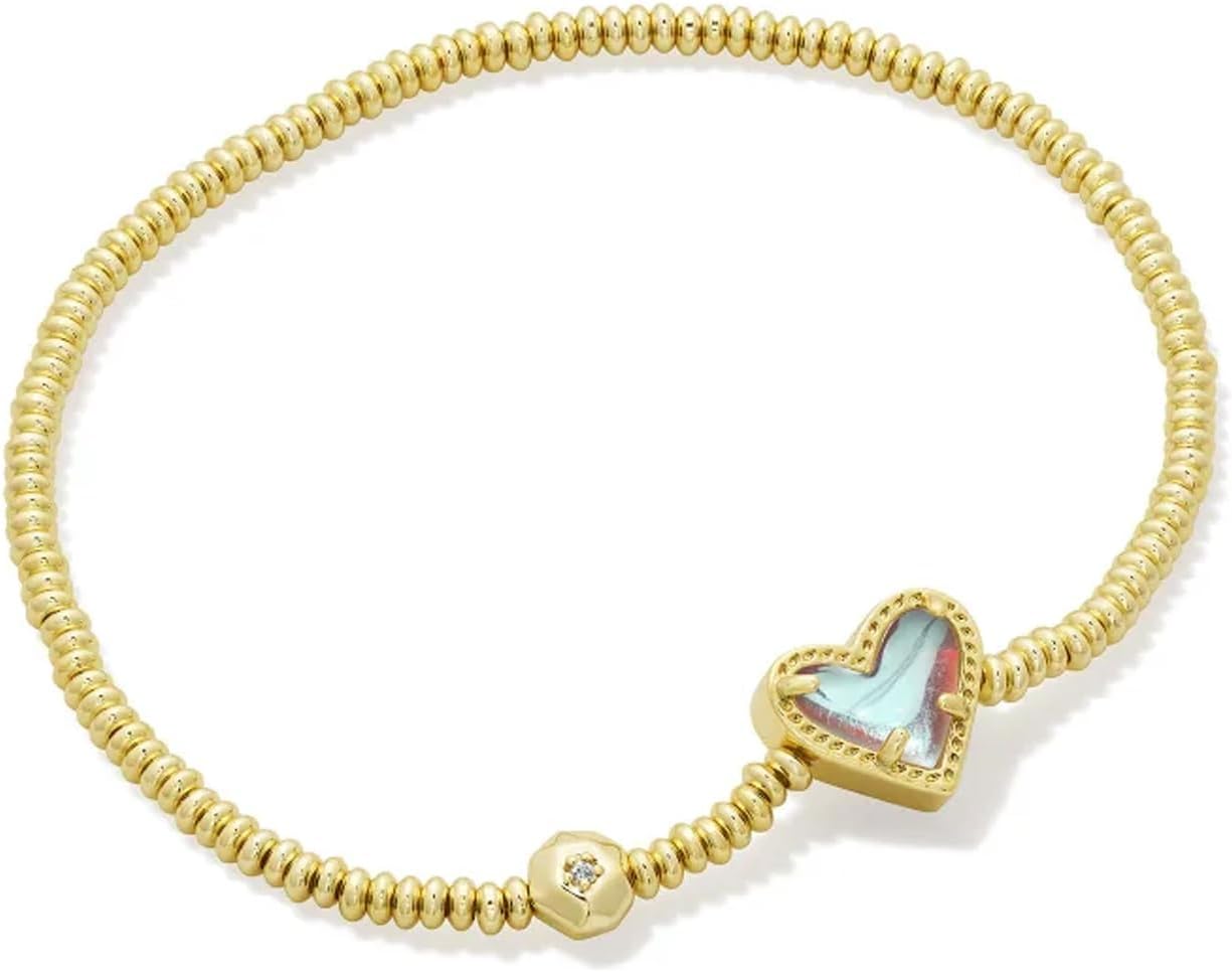 Kendra Scott Ari Heart Stretch Bracelet for Women - Cute Jewelry