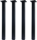 Adjustable 24 inch Metal Furniture Legs for Office Tables