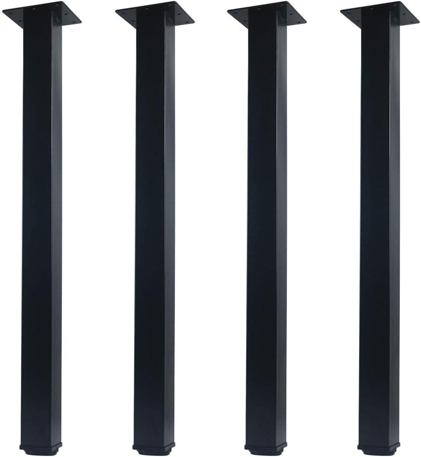 Adjustable 24 inch Metal Furniture Legs for Office Tables
