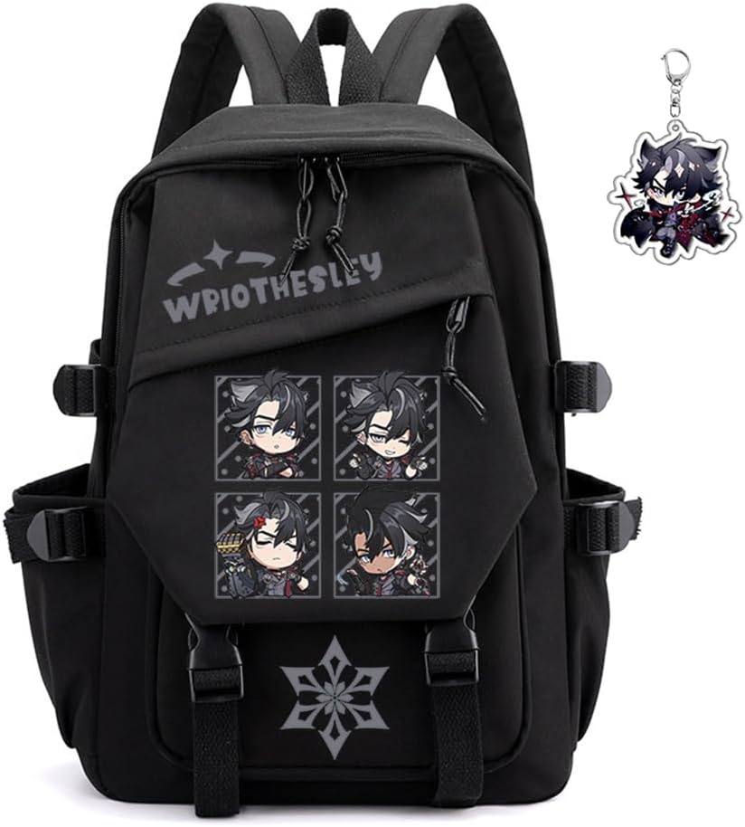 Genshin Impact Backpack Unisex Rucksack for Kawaii Lovers