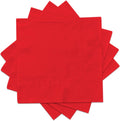 80 Red Beverage Napkins - Perfect for Parties!