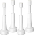 4PCS Spring Door Stoppers for Wall - Quiet, Durable 4.33 in Door Stop