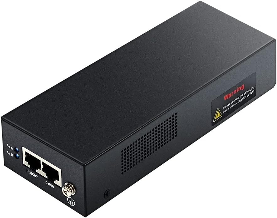 90W Gigabit Ultra PoE++ Injector for High Power Devices