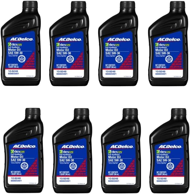 ACDelco 109246 SAE 5W-30 dexos1 Gen 2 Full Synthetic Motor Oil