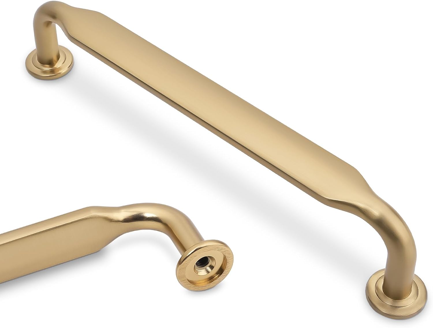 10 Pack Champagne Bronze Cabinet Pulls for Kitchen and Bathroom