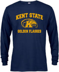 Retro-Inspired Long Sleeve T-Shirt for Collegiate Spirit