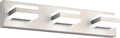 Bathroom Vanity Lights Over Mirror Brushed Nickel 3-Light LED - Modern