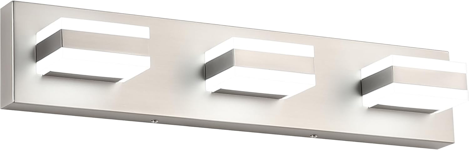 Modern Brushed Nickel Bathroom Vanity Lights for Chic Spaces