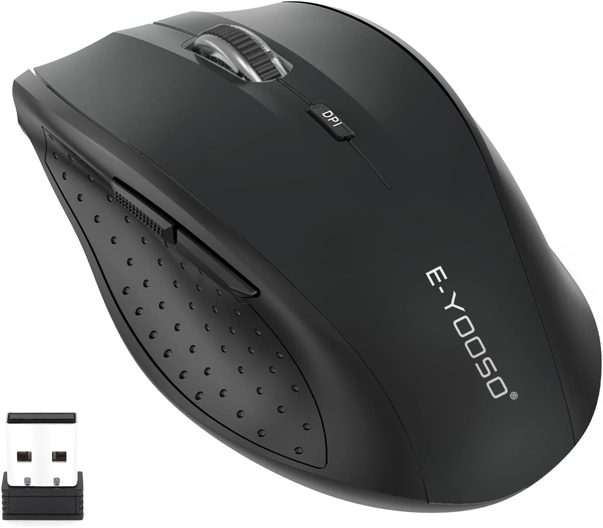 E-YOOSO Wireless Mouse - Ultra Portable, 4800 DPI, Long Battery Life!