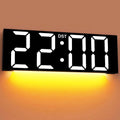 22 in Large Digital Wall Clock - Big LED Numbers for Home