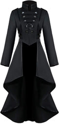 Renaissance Gothic Tailcoat for Women - Victorian Steampunk Jacket